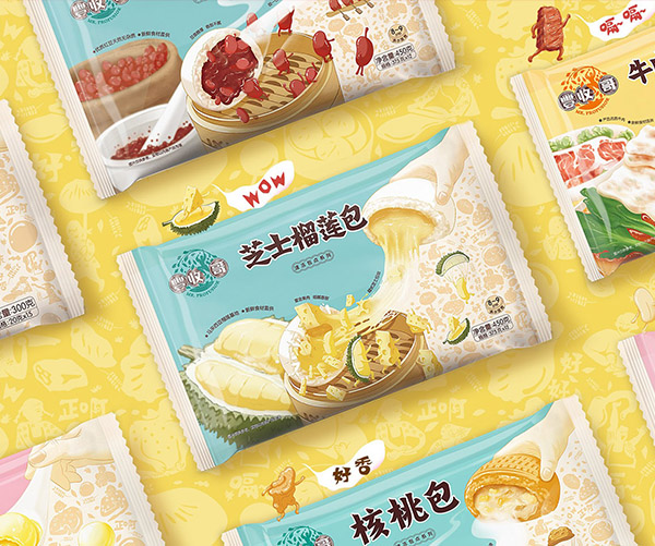 垂涎欲滴的美食包裝設計